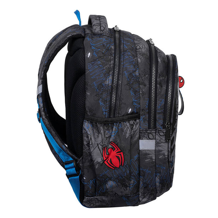 Plecak szkolny Spiderman Coolpack, rozmiar Jerry (15"), wyprofilowany tył, 3 pojemne komory, wzmocniony spód, F029777