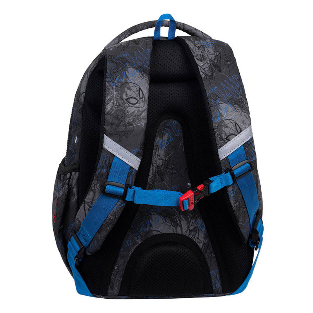 Plecak szkolny Spiderman Coolpack, rozmiar Jerry (15"), wyprofilowany tył, 3 pojemne komory, wzmocniony spód, F029777