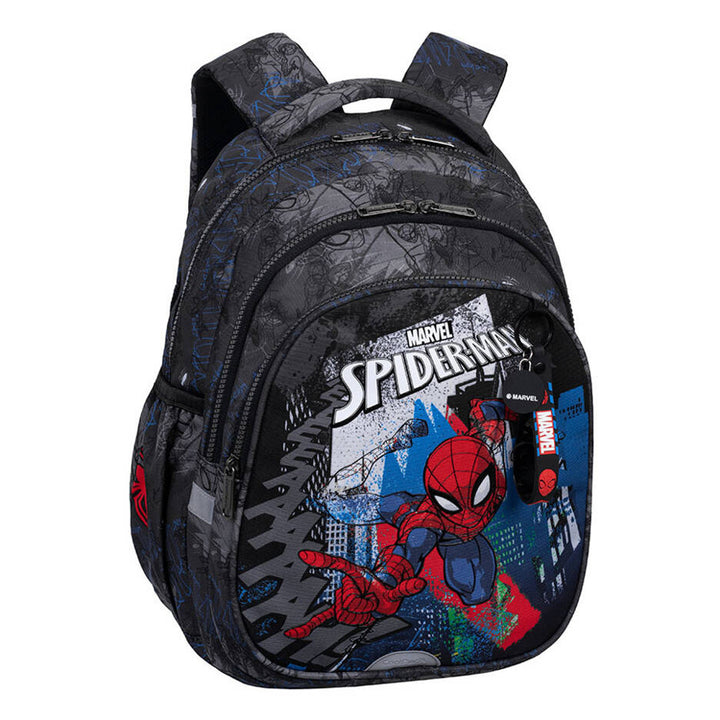 Plecak szkolny Spiderman Coolpack, rozmiar Jerry (15"), wyprofilowany tył, 3 pojemne komory, wzmocniony spód, F029777