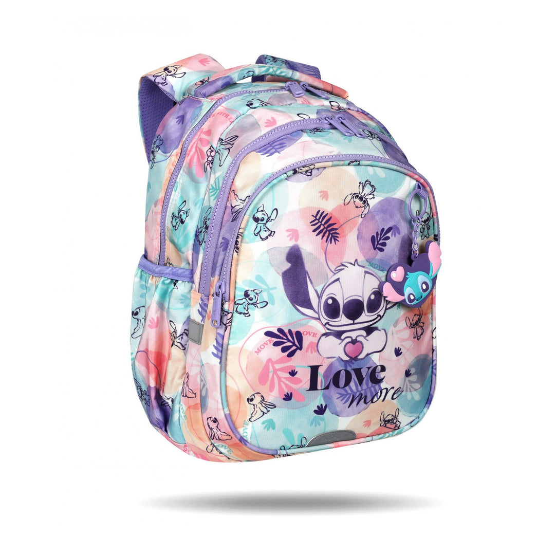 Zestaw szkolny Stitch Coolpack, Plecak 2-komorowy Jerry (15"), Piórnik Jumper 3 oraz worek sportowy na buty