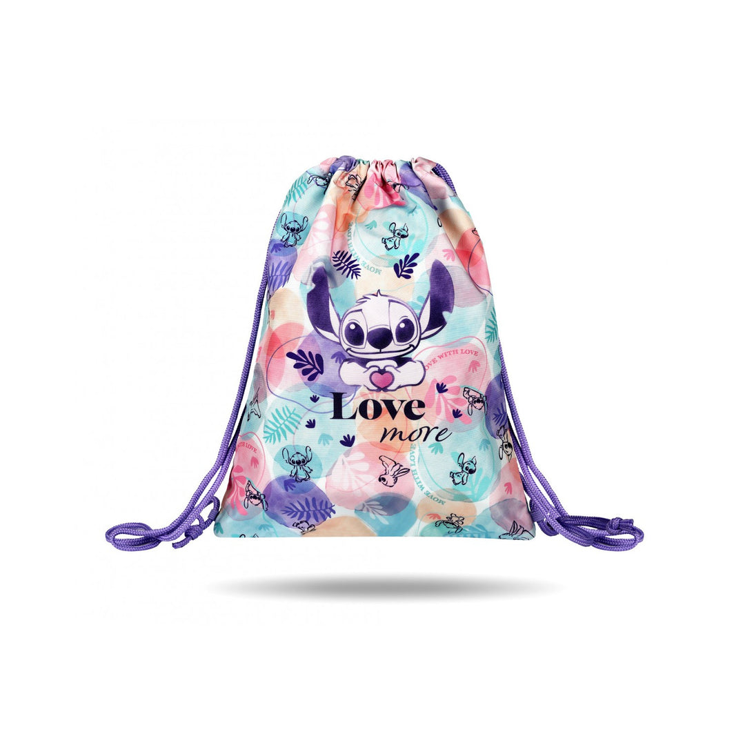 Zestaw szkolny Stitch Coolpack, Plecak 2-komorowy Jerry (15"), Piórnik Jumper 3 oraz worek sportowy na buty