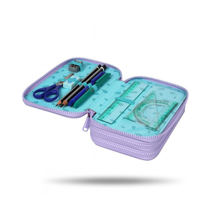 Zestaw szkolny Stitch Coolpack, Plecak 2-komorowy Jerry (15"), Piórnik Jumper 3 oraz worek sportowy na buty