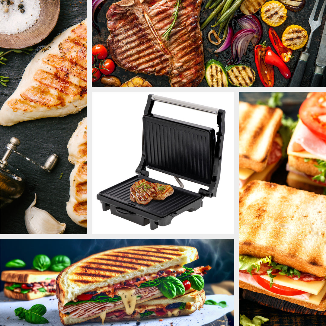 Grill elektryczny Camry, nieprzywierające płyty, moc maksymalna 2100W, CR 3044