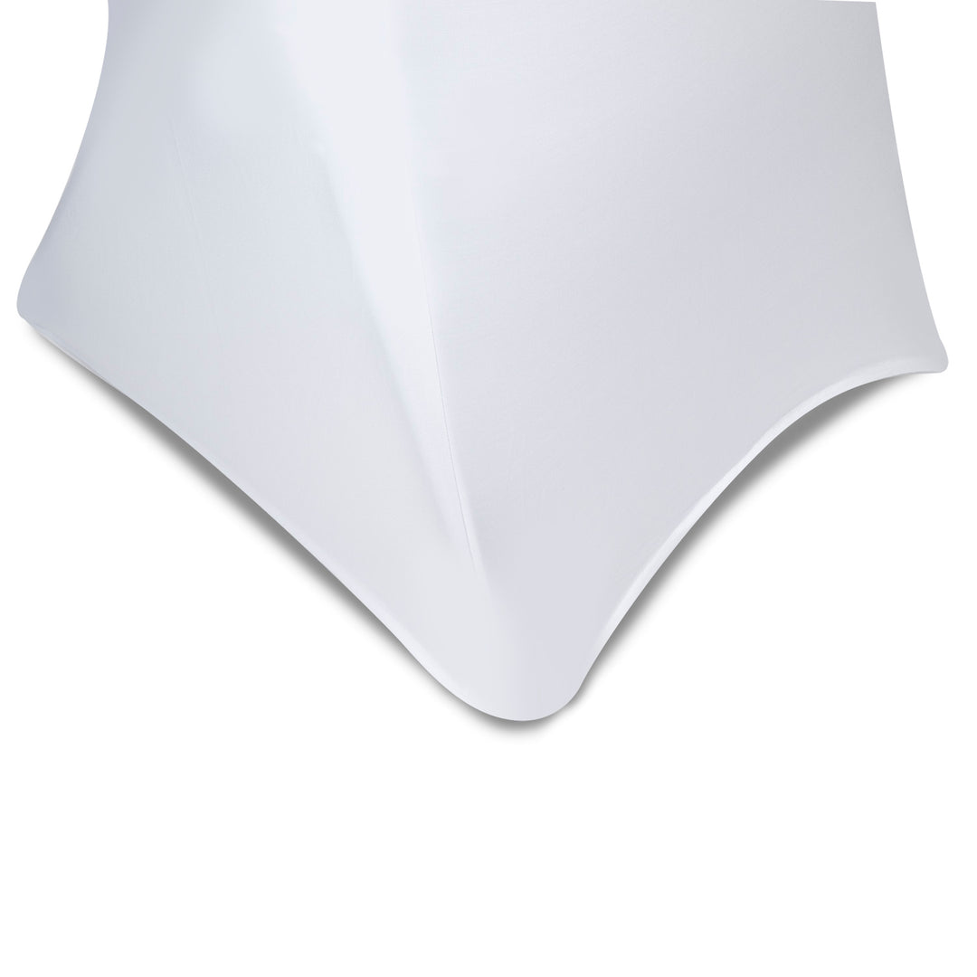 Pokrowiec na krzesło cateringowe biały GreenBlue, 88x50x45cm, Spandex, GB374, 2 sztuki