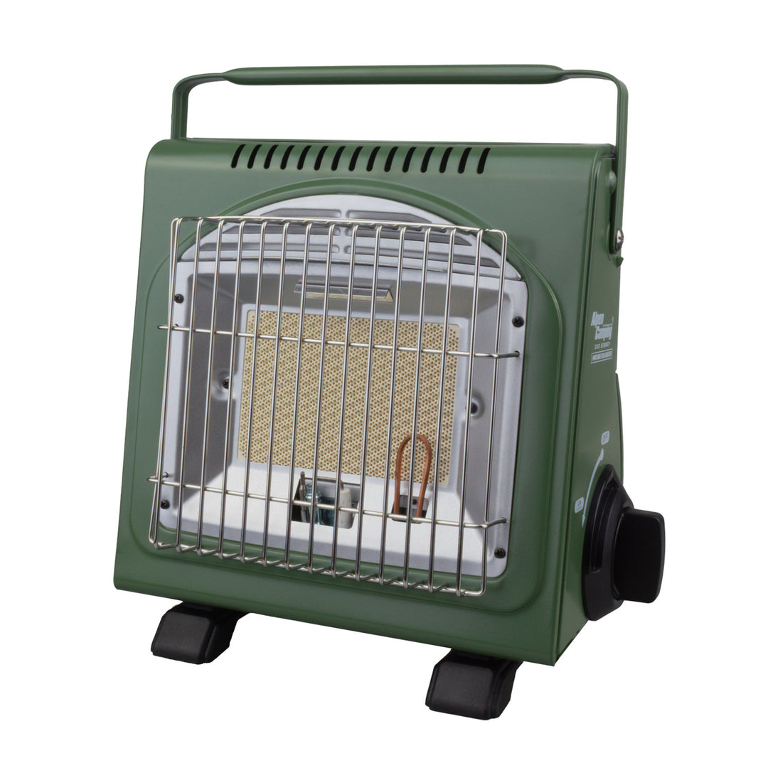 Przenośny piecyk gazowy Alpen Camping, 2w1, zużycie gazu 124g/h, zapłon piezoelektryczny, ICELAND IK-1000 PRO+ 4x Kartusz gazowy 227g GreenBlue. certyfikat: Pi 0875, zgodny z normą EN417