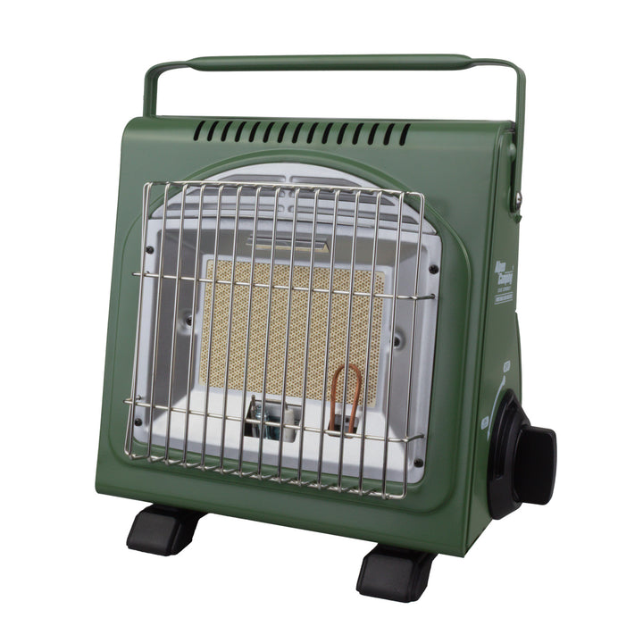 Przenośny piecyk gazowy Alpen Camping, 2w1, zużycie gazu 124g/h, zapłon piezoelektryczny, ICELAND IK-1000 PRO+ 4x Kartusz gazowy 227g GreenBlue. certyfikat: Pi 0875, zgodny z normą EN417