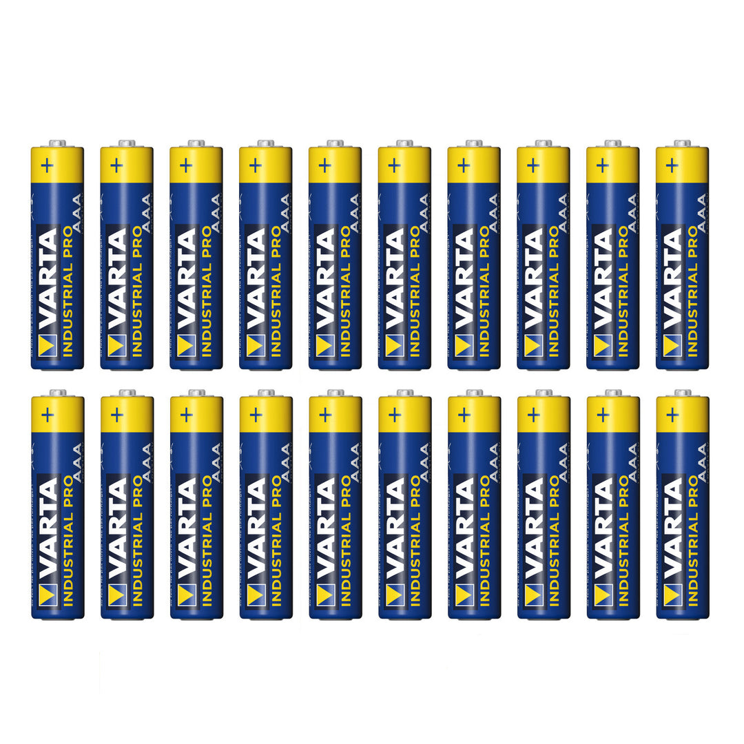 20x bateria R-03 LR03 AAA alkaliczna Varta Industrial 4003