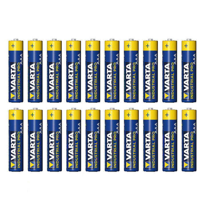 20x bateria R-03 LR03 AAA alkaliczna Varta Industrial 4003