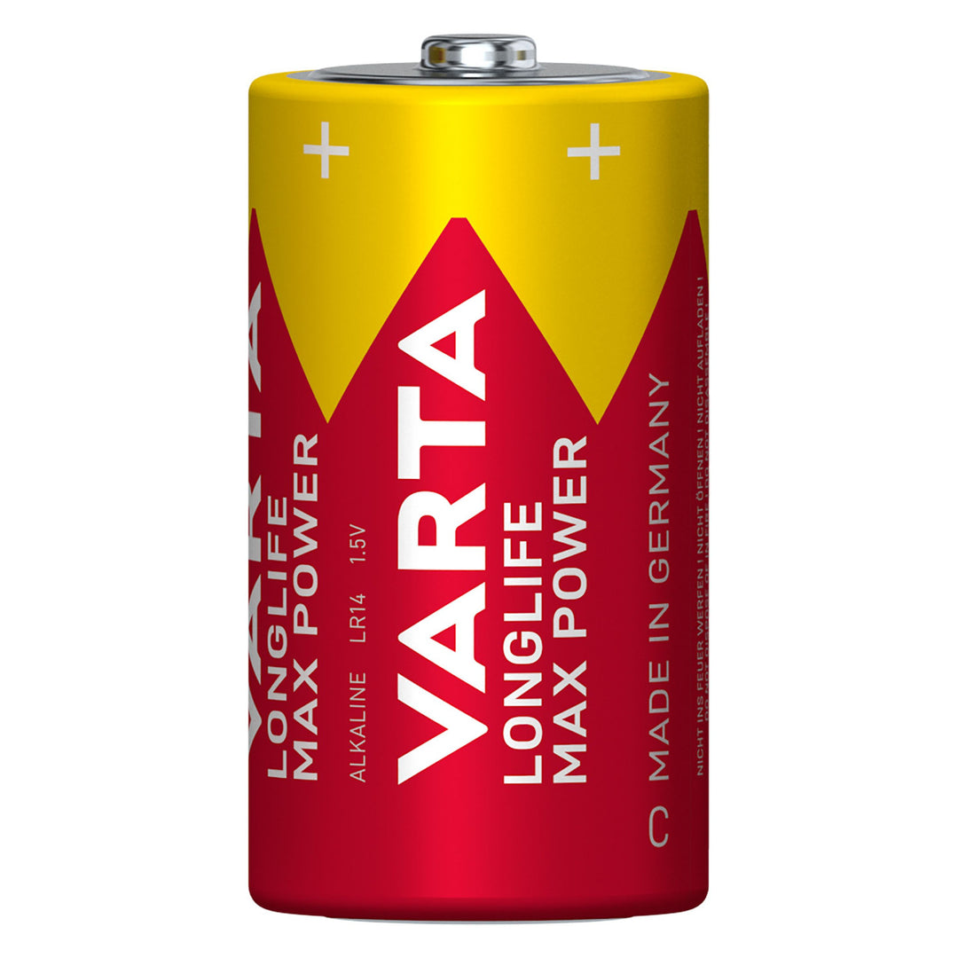 4x bateria R-14 R14 C 1,5V alkaliczna Varta Longlife Max Power