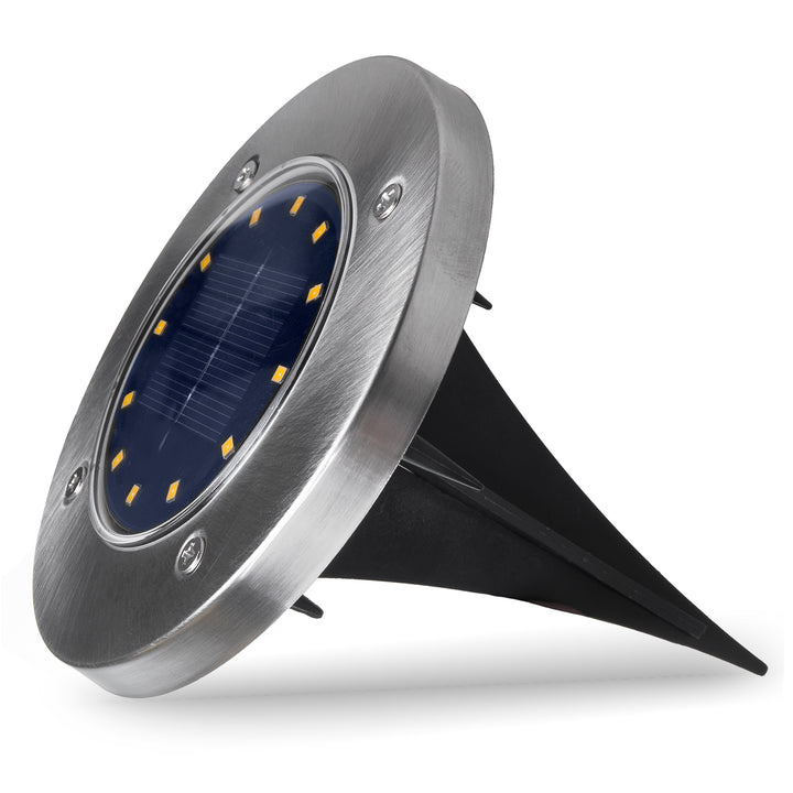 Solarna lampa najazdowa ogrodowa LED Maclean IP44, 12 LED SMD, 4000K, Ni-MH 600 mAh, 0,7W, MCE318, 4 sztuki