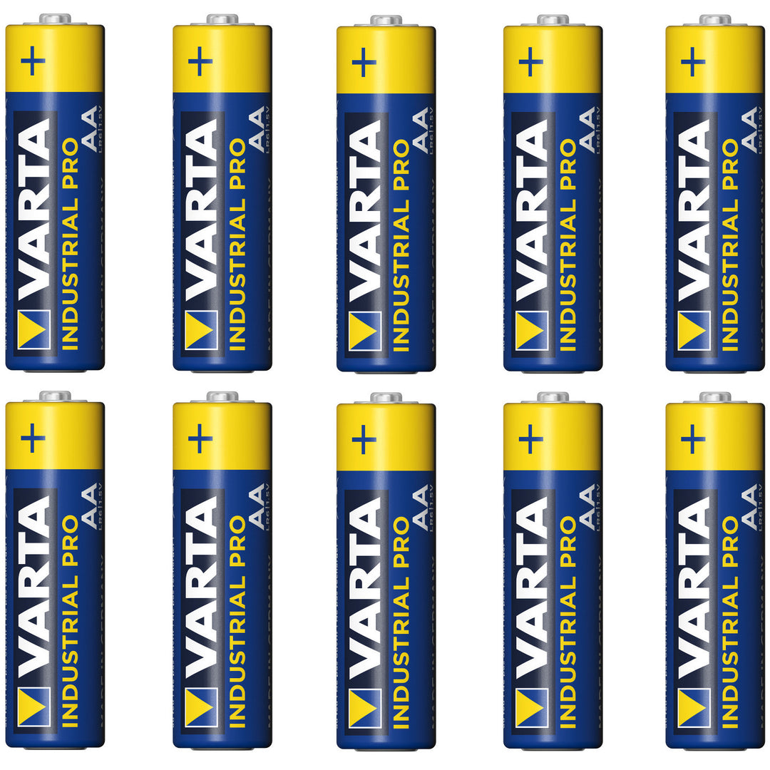 10x bateria R-06 LR6 AA 1,5V alkaliczna Varta Industrial 4006