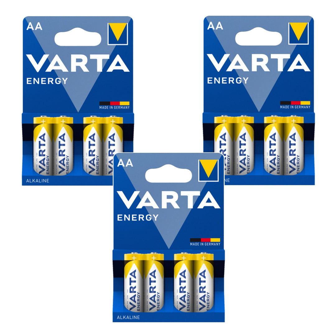 12x Bateria R-06 LR06 AA 1,5V Varta Energy alkaliczna