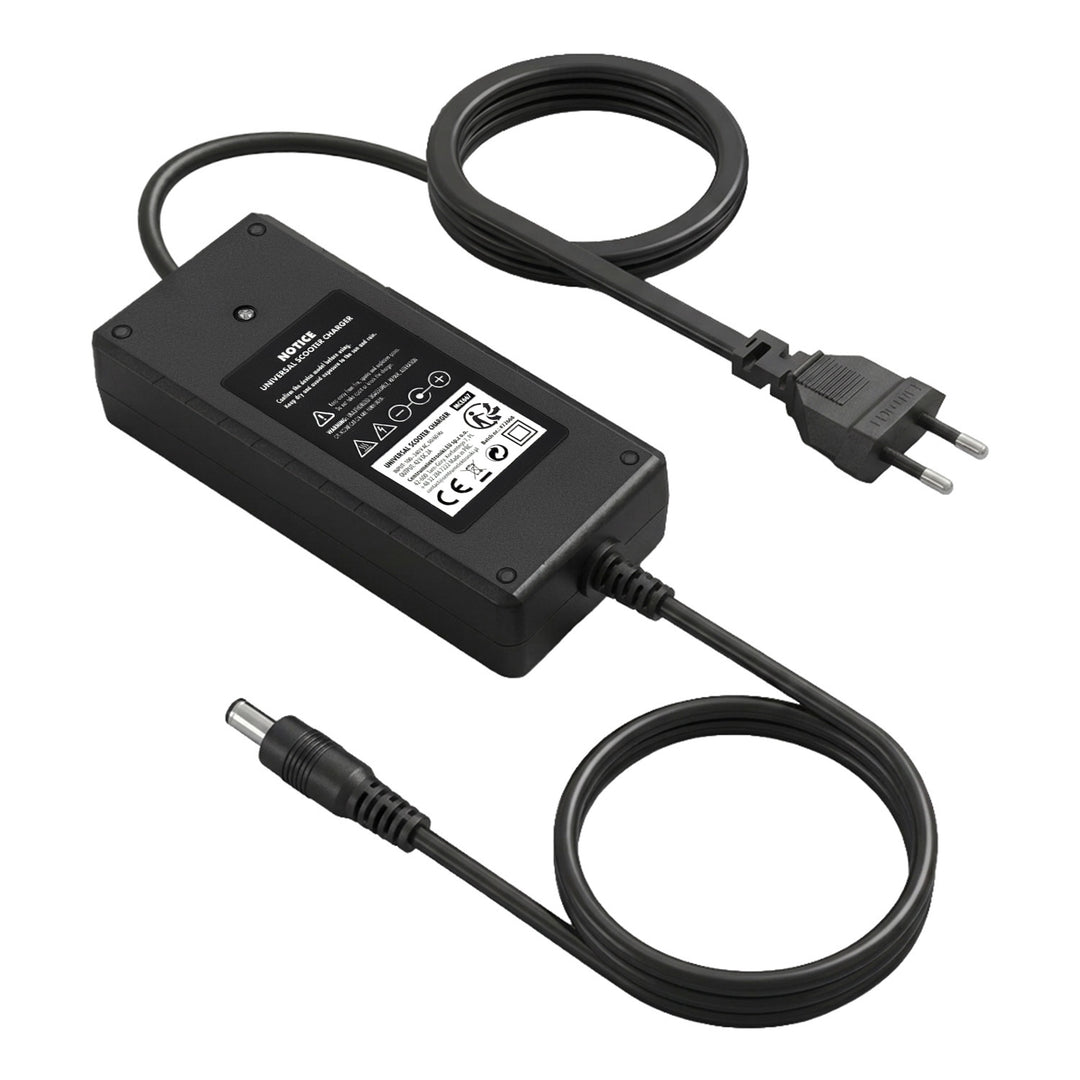 Uniwersalna ładowarka / Zasilacz Maclean Energy, do hulajnóg, 42V DC, 2A, Max 85W, Fast Charging, 6 wtyczek, MCE667