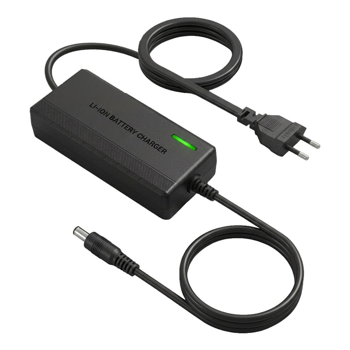 Uniwersalna ładowarka / Zasilacz Maclean Energy, do hulajnóg, 54,6V DC, 2A, Max 110W, Fast Charging, 6 wtyczek, MCE665