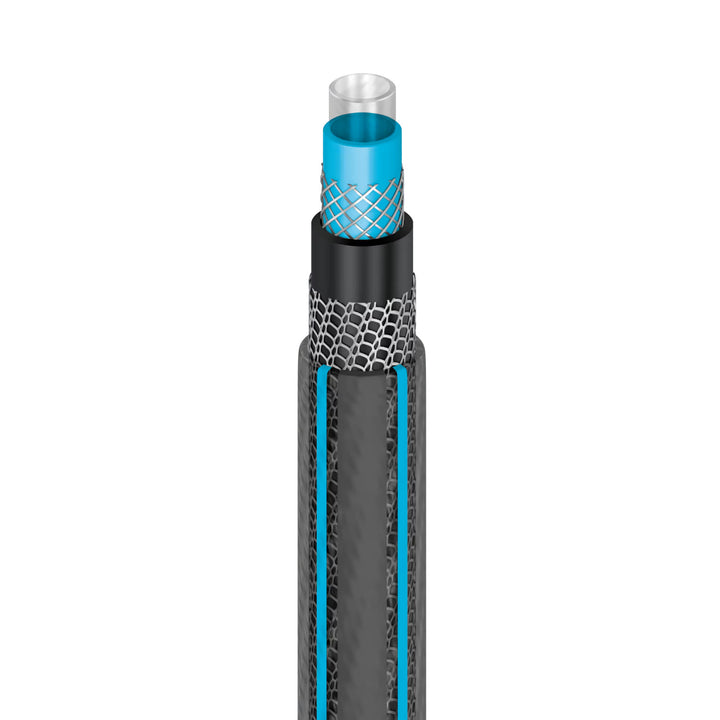 Wózek na wąż Cellfast Aluplus 1/2" 60m + wąż ogrodowy Cellfast Hobby ATS2 1/2" 50m