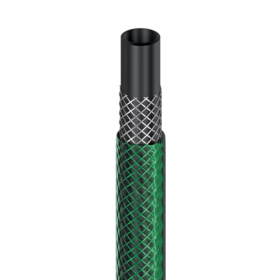 Wózek na wąż Cellfast Aluplus 1/2" 60m + wąż ogrodowy Cellfast Economic 1/2" 25m+ zestaw ze zraszaczem prostym Cellfast Basic 1/2"