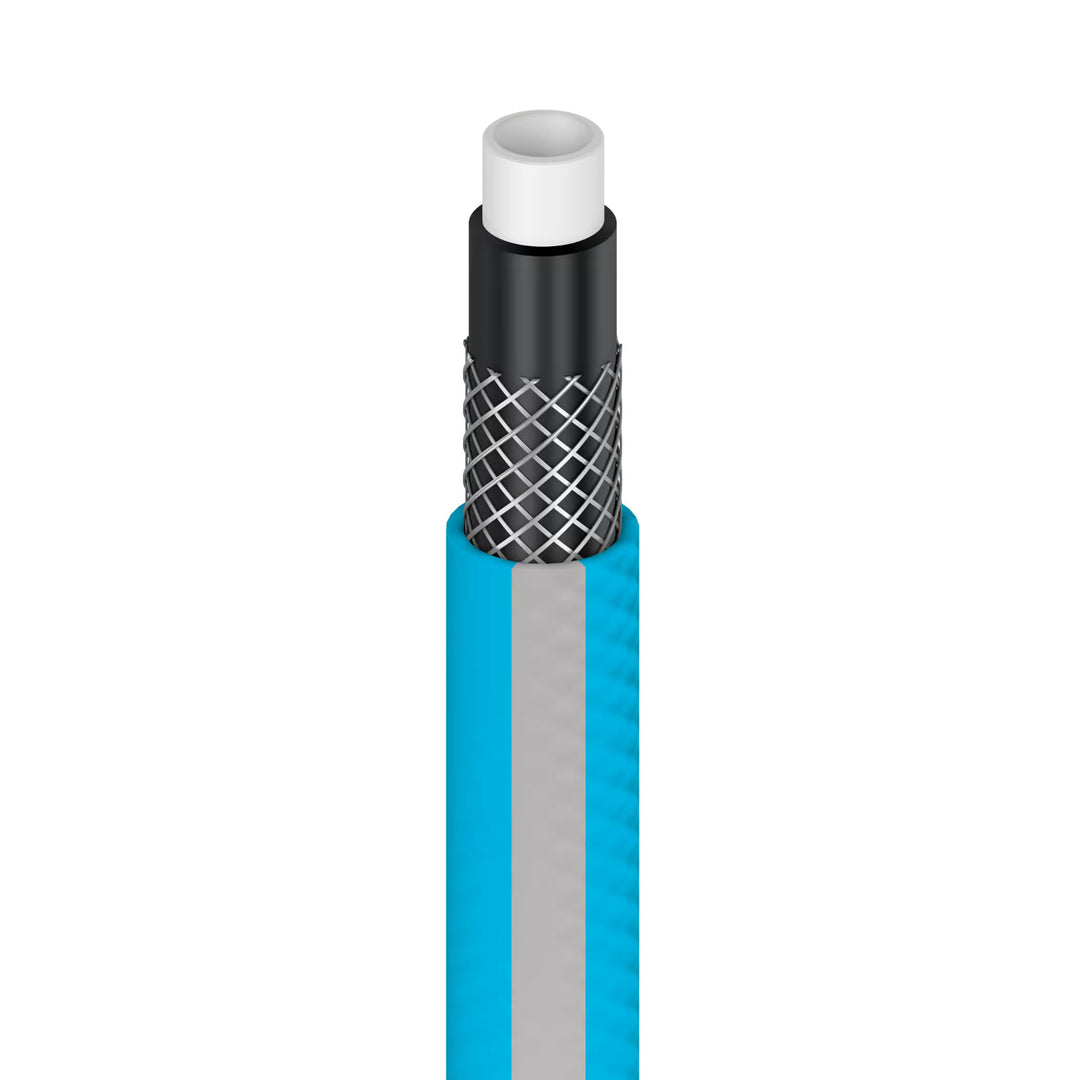 Wózek na wąż Cellfast Aluplus 1/2" 60m + Wąż ogrodowy Cellfast IDEAL 1/2" 20m+ Zestaw ze zraszaczem prostym Cellfast Basic 1/2"