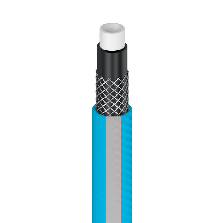 Wózek na wąż Cellfast Aluplus 1/2" 60m + Wąż ogrodowy Cellfast IDEAL 1/2" 20m+ Zestaw ze zraszaczem prostym Cellfast Basic 1/2"