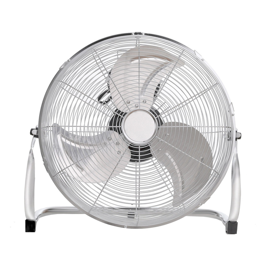 Wentylator podłogowy HanksAir, moc 80W, 3 poziomy pracy, wykonany ze stali chromowanej, średnica 40cm, długość przewodu 1,5m, W021