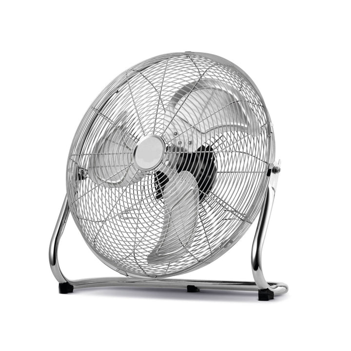 Wentylator podłogowy HanksAir, moc 80W, 3 poziomy pracy, wykonany ze stali chromowanej, średnica 40cm, długość przewodu 1,5m, W021