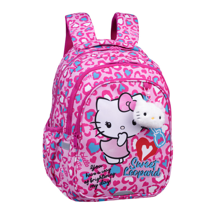 Zestaw szkolny Hello Kitty Coolpack, plecak 3-komorowy Jerry (15"), piórnik Jumper 3 z wyposażeniem oraz worek sportowy na buty