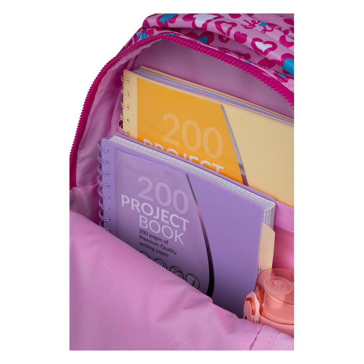 Zestaw szkolny Hello Kitty Coolpack, plecak 3-komorowy Jerry (15"), piórnik Jumper 3 z wyposażeniem oraz worek sportowy na buty