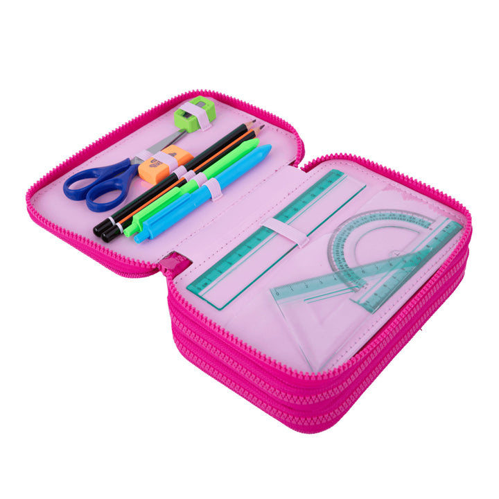 Zestaw szkolny Hello Kitty Coolpack, plecak 3-komorowy Jerry (15"), piórnik Jumper 3 z wyposażeniem oraz worek sportowy na buty