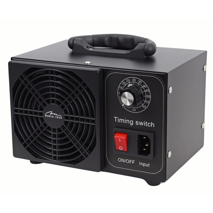 Profesjonalny ozonator do dezynfekcji i oczyszczania powietrza, Mediatech, Emisja ozonu: 60000 mg/h, TIMER, Moc: 140W, metalowa obudowa