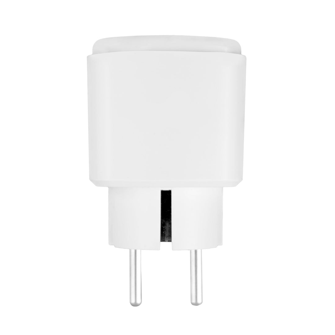 Zdalnie sterowane gniazdko WiFi GreenBlue, Android/iOS/Alexa/Google Home, timer, watomierz, max 16A/3840W, GB735 W, 2 sztuki