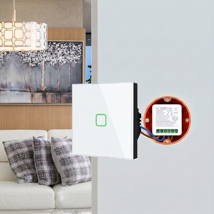 Przekaźnik WiFi dopuszkowy GreenBlue, Android/iOS/Alexa/Google Home,100-240V AC, 50/60Hz, max.16A, dla LED 150W, GB739, 4 sztuki
