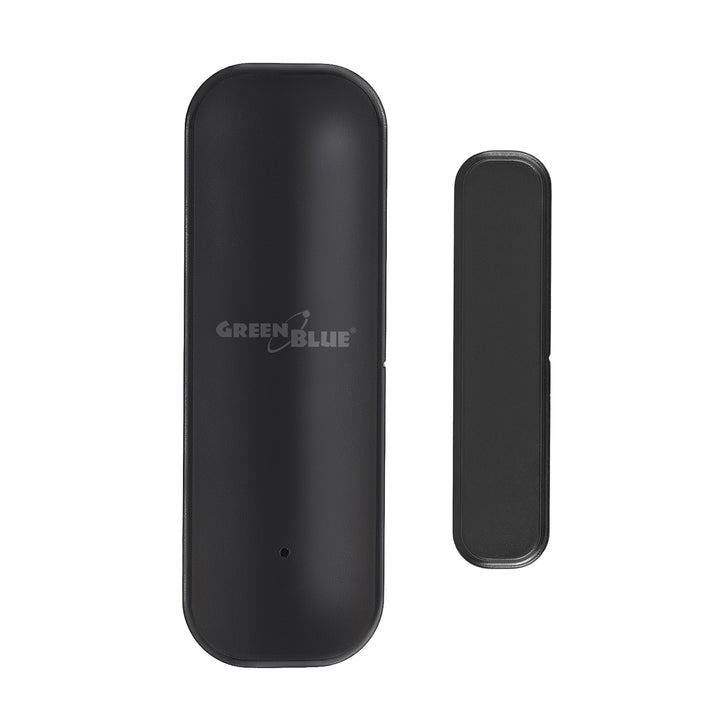 Bezprzewodowy kontraktron / czujnik otwarcia WiFi GreenBlue, Android/iOS, do drzwi / okien, 3.0V DC, LR03x2, GB479 B, 2 komplety