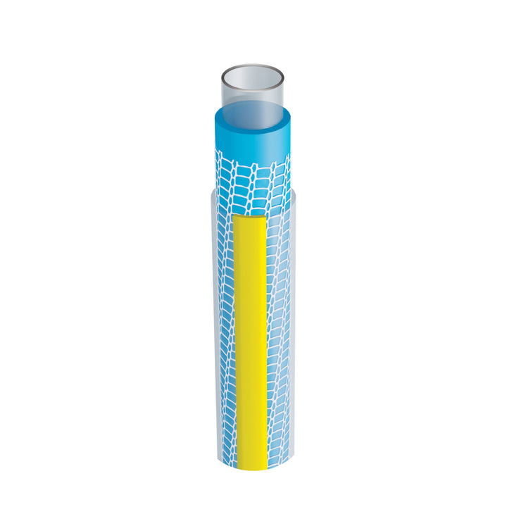 Wózek na wąż ogrodowy 1/2" 45m + Wąż ogrodowy Vartco Professional 1/2" 30m Agaplast