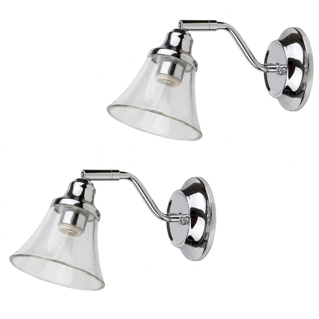 Kinkiet łazienkowy lampa RABALUX ANTOINE 3207 E14 IP44, 2 sztuki