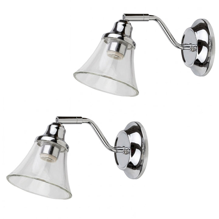 Kinkiet łazienkowy lampa RABALUX ANTOINE 3207 E14 IP44, 2 sztuki