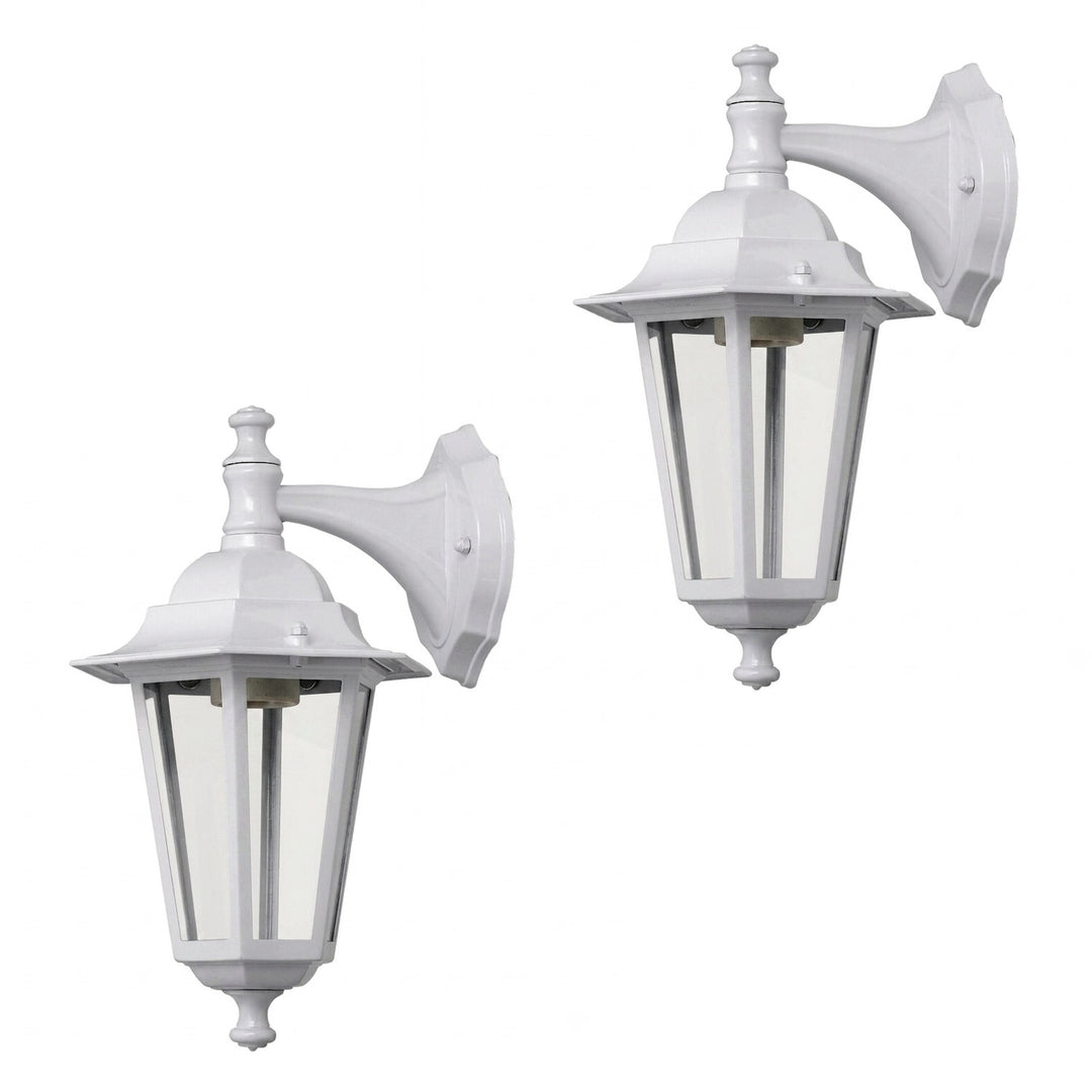 Lampa zewnętrzna Velence Rabalux 8201 biała E27 max 60 W, styl klasyczny, 2 sztuki