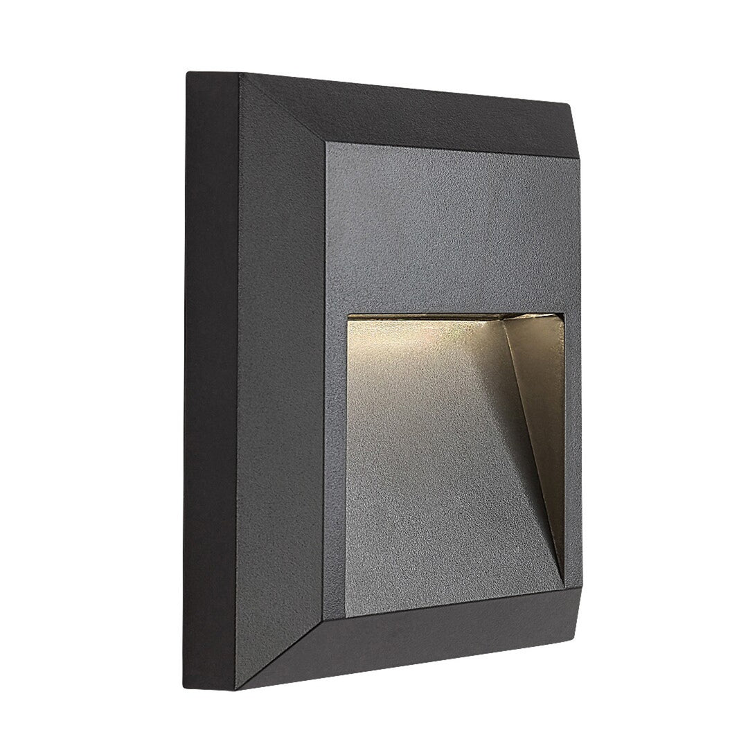 Lampa Rabalux, ścienna, zewnętrzna, LED 4W, antracyt, Trento, 2 sztuki