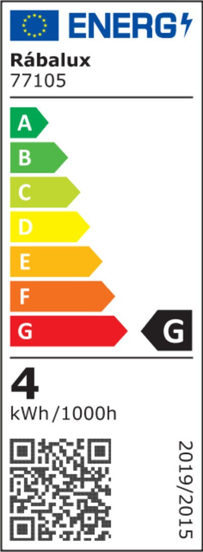 Lampa Rabalux, ścienna, zewnętrzna, LED 4W, antracyt, Trento, 4 sztuki