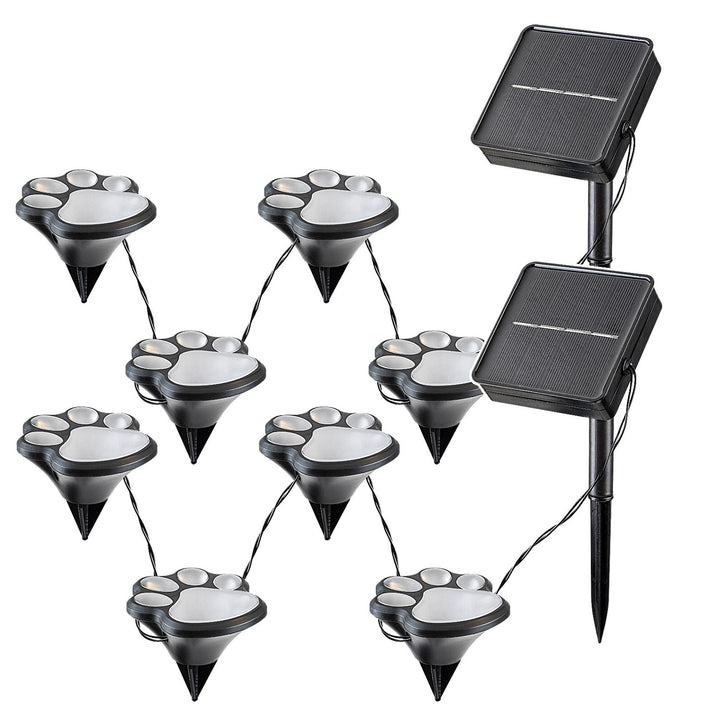 Lampy solarne Rabalux, 2 komplety, LED, IP44, akumulator 600mAh, Wigry