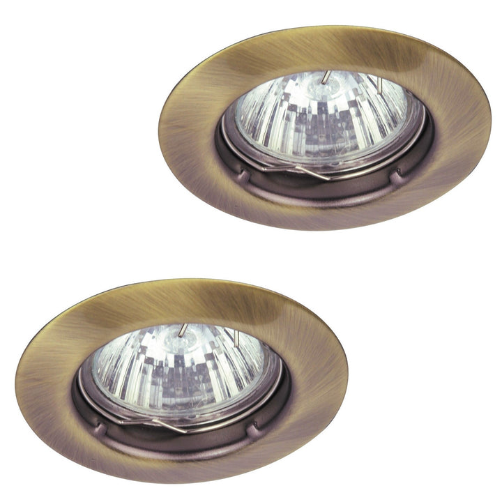 Oprawa podtynkowa Rabalux, IP20, brązowa, GU5.3, 12V, Spot Relight, 2 sztuki