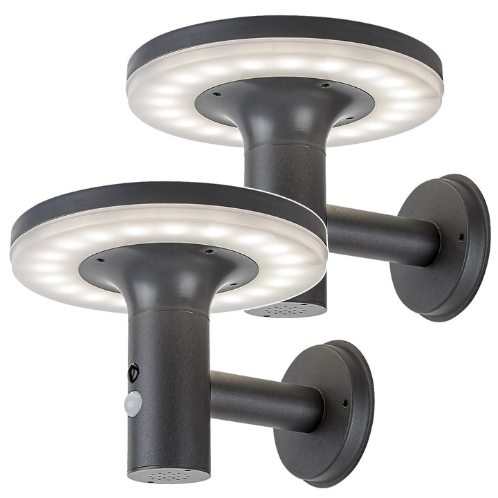 Lampa Rabalux, ścienna, zewnętrzna, IP44, 10W, Alaska, 2 sztuki