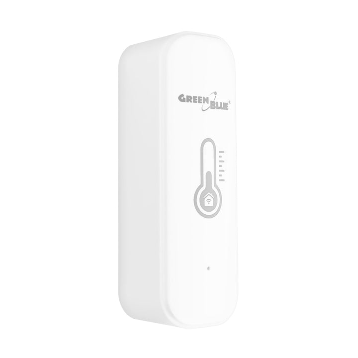 Czujnik temperatury i wilgotności WiFi GreenBlue, Android/iOS/Alexa/Google Home, 3.0V DC, LR03x2, GB737 2 sztuki + 4x bateria AAA alkaliczna Varta Industrial 4003
