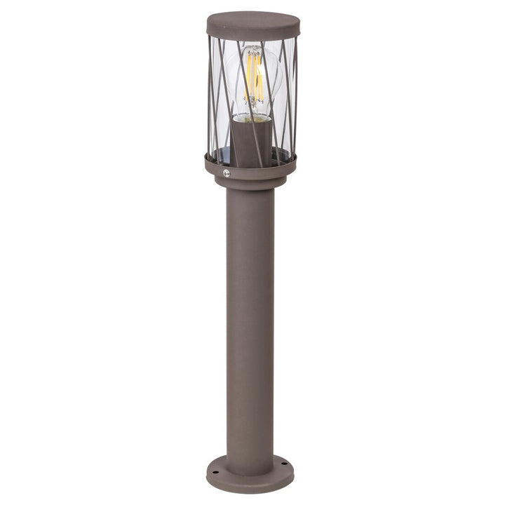 Lampa ogrodowa stojąca Rabalux Budapest, IP44, kolor brązowy, gwint E27, max 40W, 8889