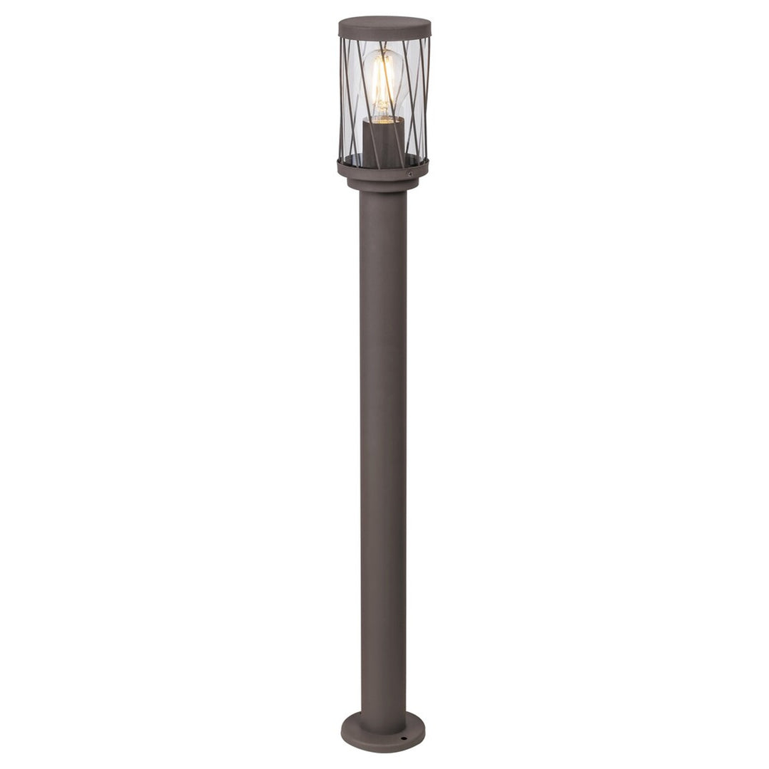 Lampa ogrodowa stojąca Rabalux Budapest, IP44, kolor brązowy, gwint E27, max 40W, 8890