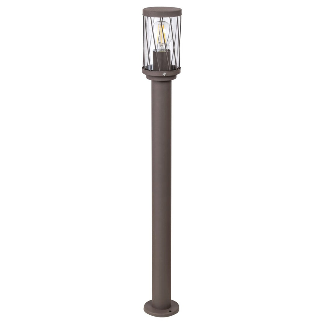 Lampa ogrodowa stojąca Rabalux Budapest, IP44, kolor brązowy, gwint E27, max 40W, 8890