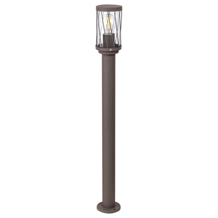 Lampa ogrodowa stojąca Rabalux Budapest, IP44, kolor brązowy, gwint E27, max 40W, 8890