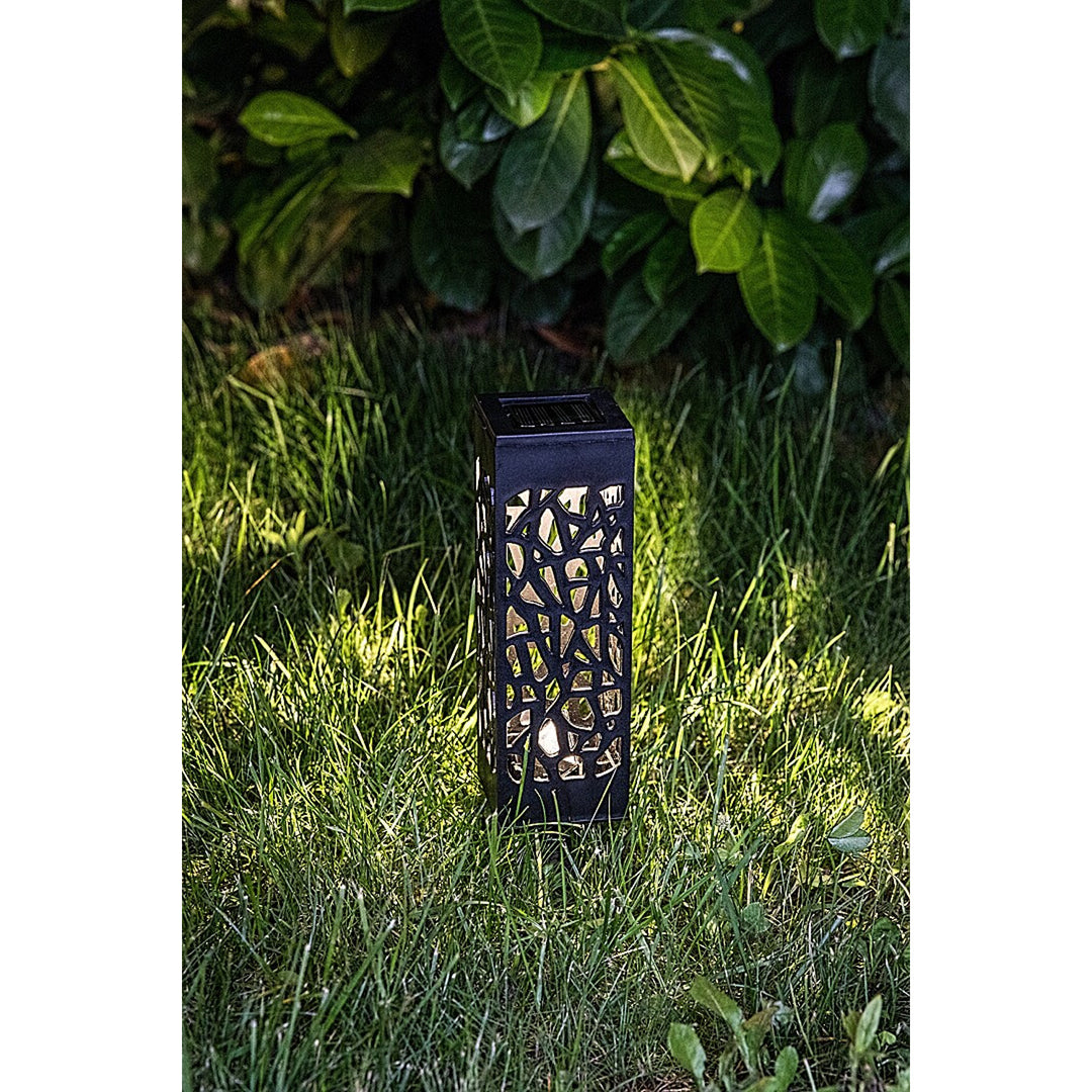 Lampa solarna Mora, 2lm, stopień ochrony IP23, kolor czarny, LED 0,16W, 8949