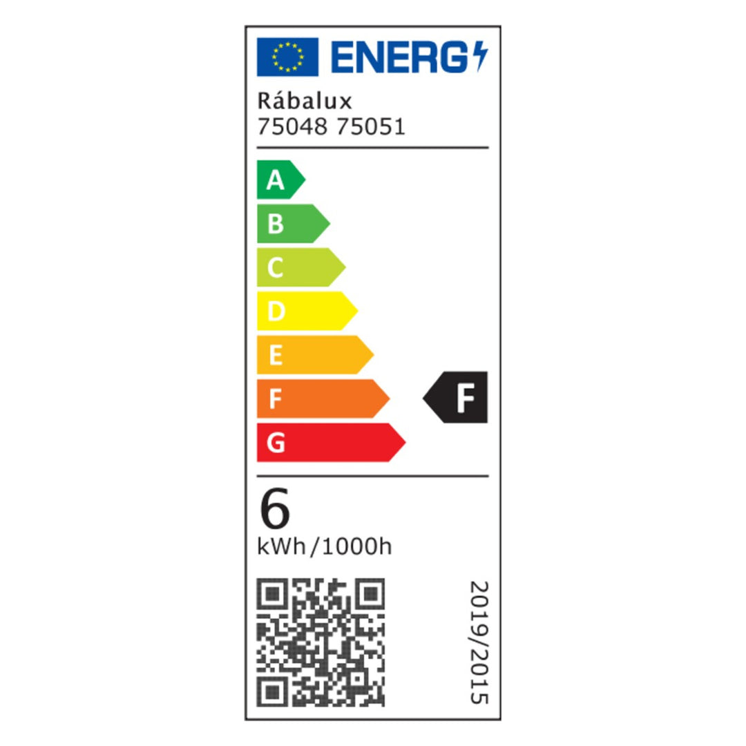 Lampa łazienkowa Rabalux Oliro LED 6W chrom IP44 4000 K, 75048