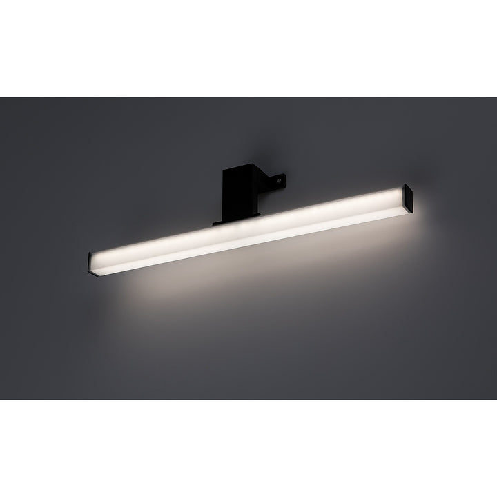 Lampa łazienkowa Rabalux Oliro LED 6W czarna IP44 4000 K, 75051