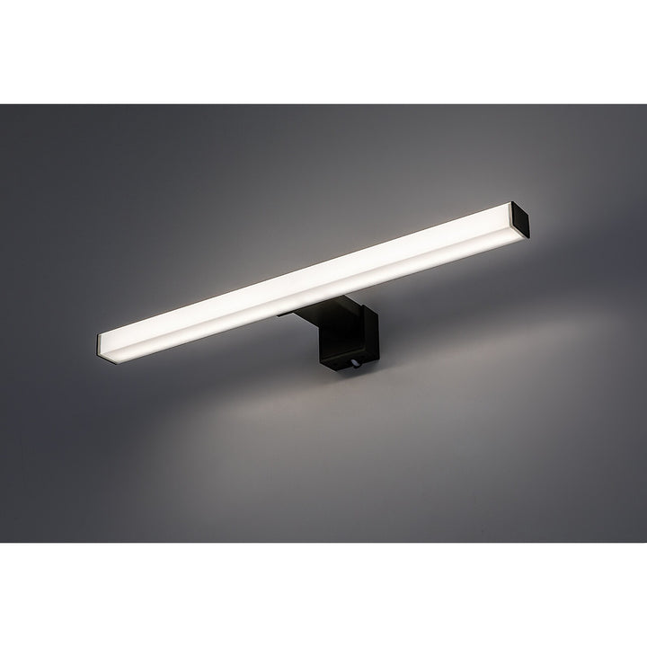 Lampa łazienkowa Rabalux Oliro LED 6W czarna IP44 4000 K, 75051