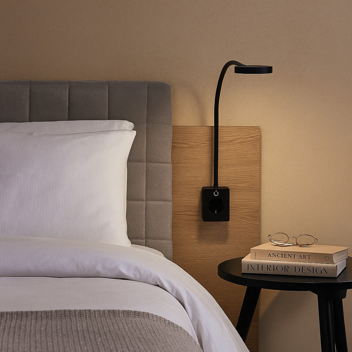 Lampa ścienna Rabalux Tivro, LED 4W, czarna, IP20, 3 warianty temperatury 3000, 4000, 6000, 71283